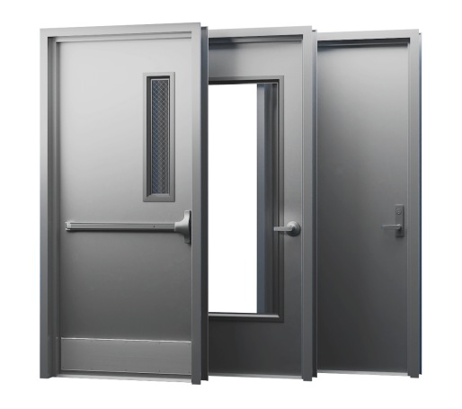 Commercial doors